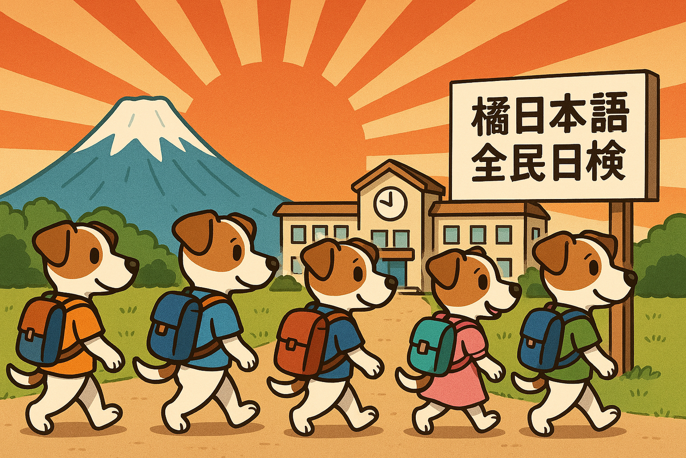 橘日語全民日檢開跑!